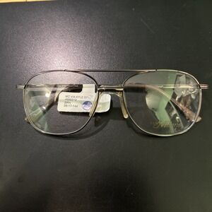 Via Milano Kyle BRN Eyeglass Frames Only Aviators 56-17-144 NWT